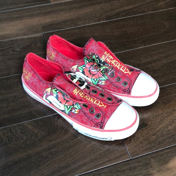 ed hardy womens sneakers